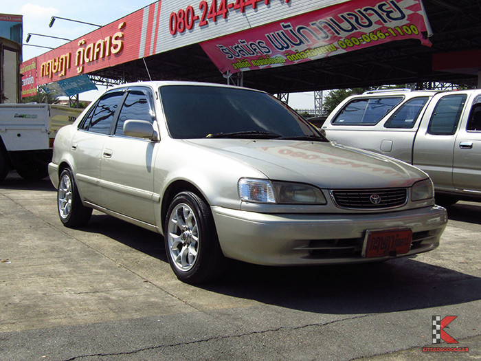 รถมือสอง TOYOTA COROLLA 1998 ขายอยู่บนเว็บไซต์ตลาดรถออนไลน์ GUCARS