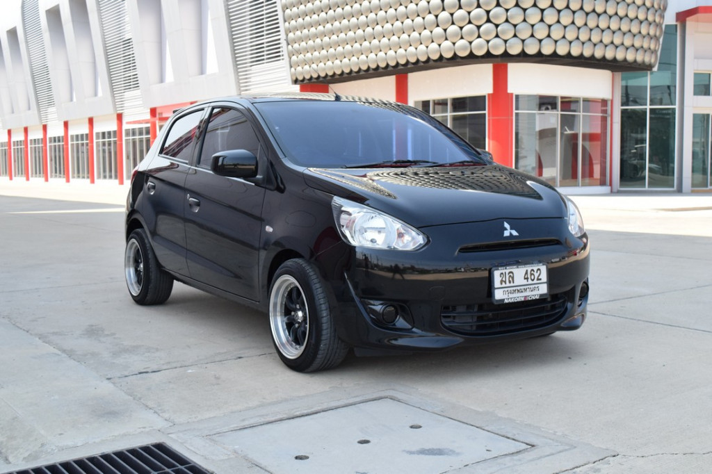 รถมือสอง MITSUBISHI MIRAGE 2013 ขายอยู่บนเว็บไซต์ตลาดรถออนไลน์ GUCARS
