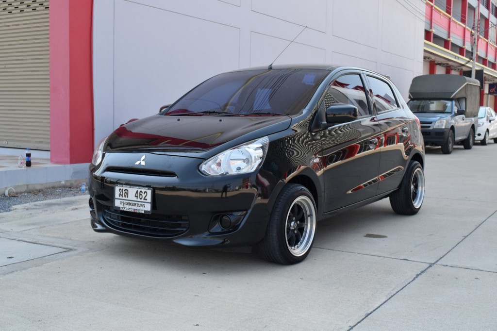รถมือสอง MITSUBISHI MIRAGE 2013 ขายอยู่บนเว็บไซต์ตลาดรถออนไลน์ GUCARS