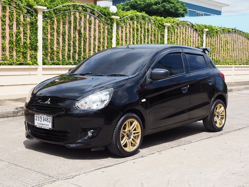 รถมือสอง MITSUBISHI MIRAGE 2014 ขายอยู่บนเว็บไซต์ตลาดรถออนไลน์ GUCARS