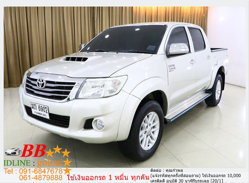 รถมือสอง TOYOTA HILUX VIGO 2012 ขายอยู่บนเว็บไซต์ตลาดรถออนไลน์ GUCARS