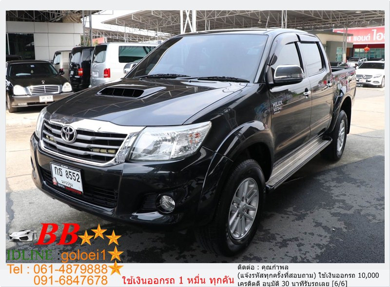 รถมือสอง TOYOTA HILUX VIGO 2012 ขายอยู่บนเว็บไซต์ตลาดรถออนไลน์ GUCARS